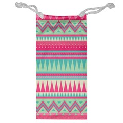 Gorgeous Colorful Pink Bohemian  Jewelry Bag