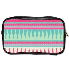 Gorgeous Colorful Pink Bohemian  Toiletries Bags 2-side by Brittlevirginclothing