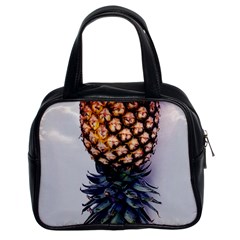 La Pina Pineapple Classic Handbags (2 Sides) by Brittlevirginclothing