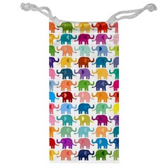 Lovely Colorful Mini Elephant Jewelry Bag by Brittlevirginclothing