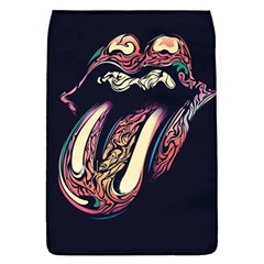 The Rolling Stones Glowing Logo Flap Covers (l)  by Brittlevirginclothing