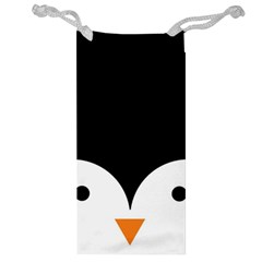 Adorable Pinguin Design Jewelry Bag by Brittlevirginclothing