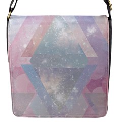 Colorful Pastel Crystal Flap Messenger Bag (s) by Brittlevirginclothing