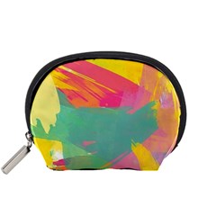 Colorful Paint Brush  Accessory Pouches (small)  by Brittlevirginclothing