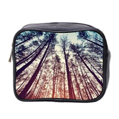 Lovely Up View Forest  Mini Toiletries Bag 2-side by Brittlevirginclothing