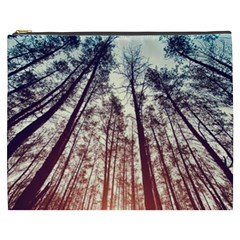 Lovely Up View Forest  Cosmetic Bag (xxxl)  by Brittlevirginclothing