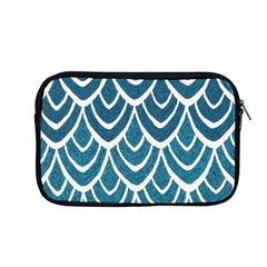 Blue Fish Scales  Apple Macbook Pro 13  Zipper Case by Brittlevirginclothing