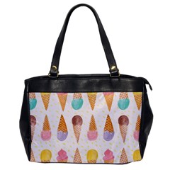 Colorful Ice Cream  Office Handbags by Brittlevirginclothing