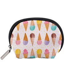 Colorful Ice Cream  Accessory Pouches (small)  by Brittlevirginclothing