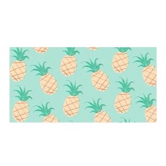 Cute Pineapple Satin Wrap