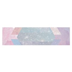 Pastel Colored Crystal Satin Scarf (oblong)