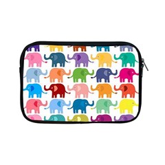 Cute Colorful Elephants Apple Ipad Mini Zipper Cases