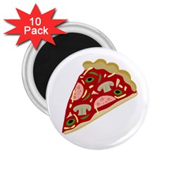 Pizza slice 2.25  Magnets (10 pack) 