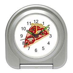 Pizza slice Travel Alarm Clocks