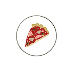 Pizza slice Hat Clip Ball Marker (4 pack)