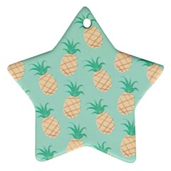 Pineapple Ornament (star) by Brittlevirginclothing