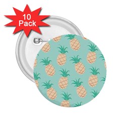 Pineapple 2 25  Buttons (10 Pack)  by Brittlevirginclothing