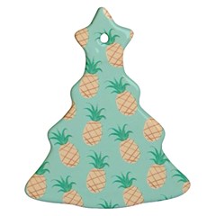 Pineapple Christmas Tree Ornament (two Sides) by Brittlevirginclothing