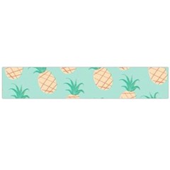 Pineapple Flano Scarf (large)  by Brittlevirginclothing
