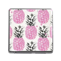 Pink Pineapple Memory Card Reader (square) by Brittlevirginclothing