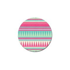 ¨pink Bohemian Golf Ball Marker (4 Pack) by Brittlevirginclothing