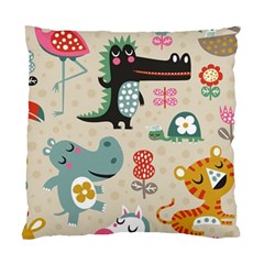 Cute Cartoon Standard Cushion Case (two Sides) by Brittlevirginclothing