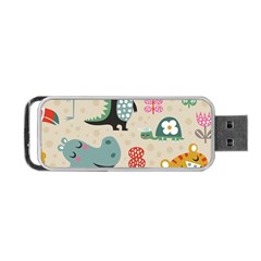 Cute Cartoon Portable Usb Flash (two Sides) by Brittlevirginclothing