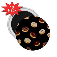 Donuts 2 25  Magnets (10 Pack)  by Valentinaart