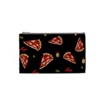 Pizza slice patter Cosmetic Bag (Small)  Front