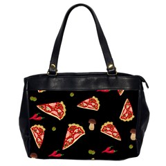 Pizza Slice Patter Office Handbags (2 Sides)  by Valentinaart