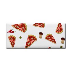 Pizza Pattern Cosmetic Storage Cases by Valentinaart