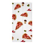 Pizza pattern Shower Curtain 36  x 72  (Stall)  Curtain(36 X72 ) - 33.26 x66.24  Curtain(36 X72 )