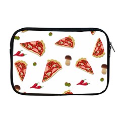 Pizza Pattern Apple Macbook Pro 17  Zipper Case by Valentinaart