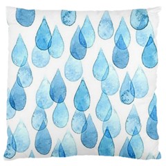 Rain Drops Standard Flano Cushion Case (one Side) by Brittlevirginclothing