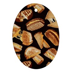 Delicious snacks Ornament (Oval)