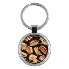 Delicious snacks Key Chains (Round) 