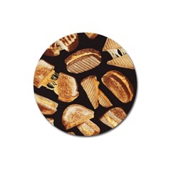 Delicious Snacks Magnet 3  (round) by Brittlevirginclothing