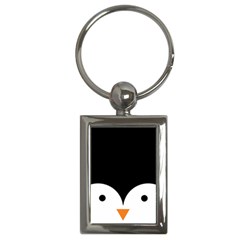 Cute Pinguin Key Chains (rectangle)  by Brittlevirginclothing