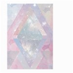 Pastel crystal Large Garden Flag (Two Sides) Back