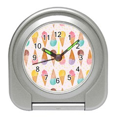 Cute Ice Cream Travel Alarm Clocks by Brittlevirginclothing