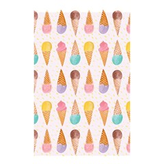 Cute Ice Cream Shower Curtain 48  X 72  (small)  by Brittlevirginclothing