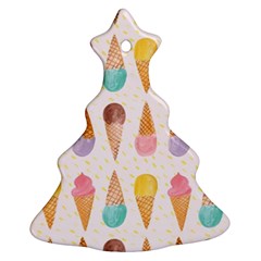 Cute Ice Cream Ornament (christmas Tree)  by Brittlevirginclothing