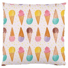Cute Ice Cream Standard Flano Cushion Case (one Side) by Brittlevirginclothing