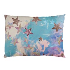 Pastel Stars Pillow Case by Brittlevirginclothing