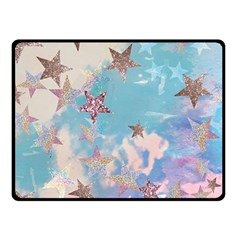 Pastel Stars Double Sided Fleece Blanket (small)  by Brittlevirginclothing