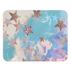 Pastel Stars Double Sided Flano Blanket (large)  by Brittlevirginclothing
