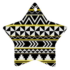 Black Bohemian Ornament (star) by Brittlevirginclothing