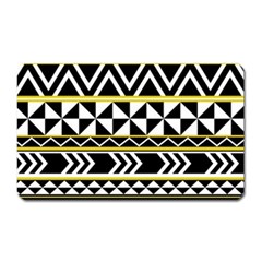 Black Bohemian Magnet (rectangular) by Brittlevirginclothing