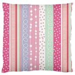 Pink wood Standard Flano Cushion Case (Two Sides) Back