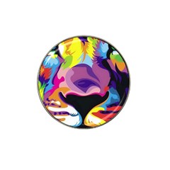 Colorful Lion Hat Clip Ball Marker (4 Pack) by Brittlevirginclothing